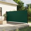 vidaXL Tenda Laterale Retrattile Verde Scuro 170x300 cm