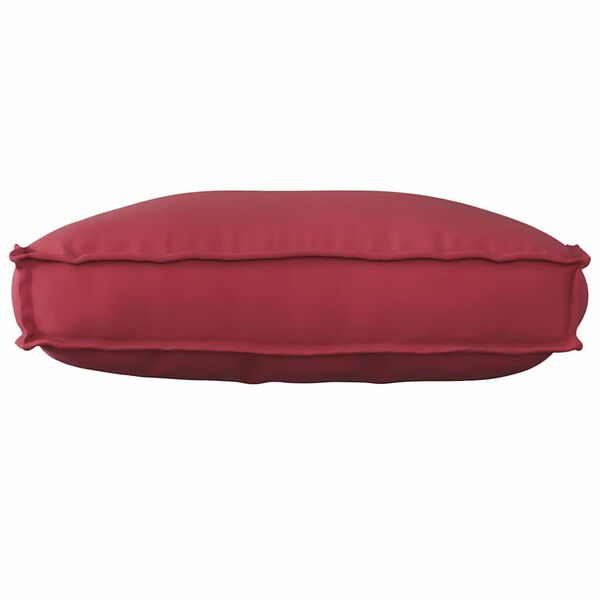 vidaXL Cuscino Rosso Vino 70 x 40 x 12 cm Tessuto Oxford