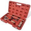 vidaXL Set Estrattore Mozzi Ruota Idraulico con Maglio 10 T