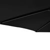 vidaXL Ombrellone Giardino con Palo in Acciaio Nero 225x225x212 cm