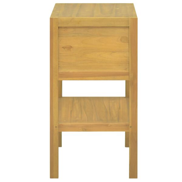 vidaXL Mobile da Bagno 60x40x75 cm in Legno Massello di Teak