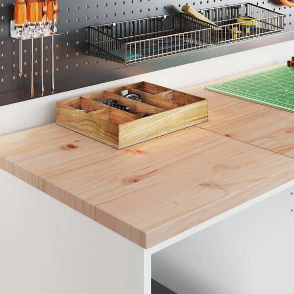 vidaXL Armadietto da Garage Bianco 40x51x85 cm Legno Massello di Pino