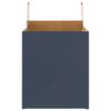 vidaXL Sacchetti di Carta 50 pz con Manici Blu 32x22x24 cm