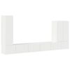 vidaXL Set di Mobiletto da TV a Parete 6 pz 98 x 31 x 29,5 cm