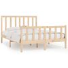 vidaXL Giroletto in Legno Massello 120x190 cm Small Double