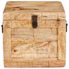 vidaXL Scatola di Stoccaggio Marrone Legno di mango massello