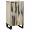 vidaXL Sideboard Bianco 40 x 33 x 75 cm legno massello di mango