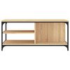vidaXL Tavolino da Salotto Rovere Sonoma 100x50x45cm Legno Multistrato