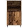 vidaXL Credenza Legno Antico 60x36x110 cm in Legno Multistrato