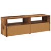 vidaXL Mobili Porta TV con LED 2 pz Legno Antico in Legno Multistrato