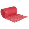 vidaXL Rotolo di Juta 25 x 1500 cm Rosso
