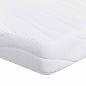 vidaXL Materasso Medio 80 x 160 cm Bianco