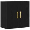 vidaXL Mobile a muro 60 x 31 x 70 cm Legno ingegnerizzato Rovere Nero