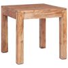vidaXL Tavolino da Salotto 53x50x50 cm in Legno Massello di Mogano