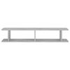 vidaXL Mensole Parete 2pz Grigio Cemento 105x18x20cm Legno Multistrato