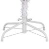 vidaXL Albero di Natale Artificiale con Rami Pieghevoli Bianco 300 cm