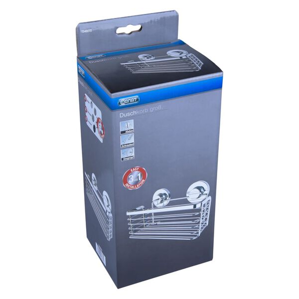 CORNAT Cestello per Doccia 3in1 Grande Cromo