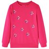 Felpa da Bambina Fucsia 116