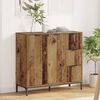 vidaXL Credenza Legno vecchio 89,5 x 33 x 82 cm Legno multistrato