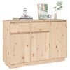 vidaXL Credenza 110x34x75 cm in Legno Massello di Pino