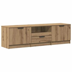 vidaXL Mobile TV Artisan Rovere 140x35x40 cm Legno ingegnerizzato