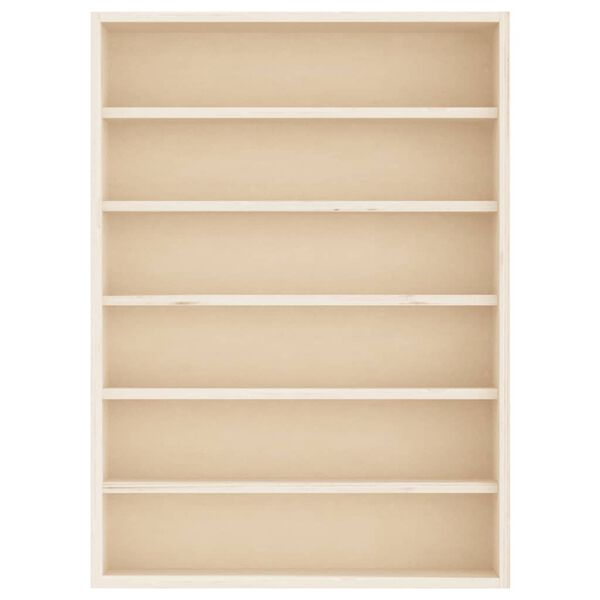 vidaXL Teca da Collezione in Legno con 6 Ripiani 40x8,5x55 cm