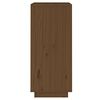 vidaXL Credenza Marrone Ambrato 38x35x80 cm in Legno Massello di Pino