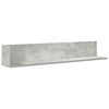 vidaXL Mensole a Muro 2pz Grigio Cemento 100x16,5x16,5cm in Truciolato