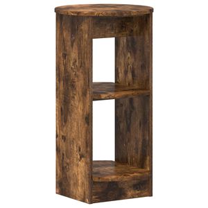 vidaXL Mobile laterale Quercia Affumicata 40 x 40 x 75 cm