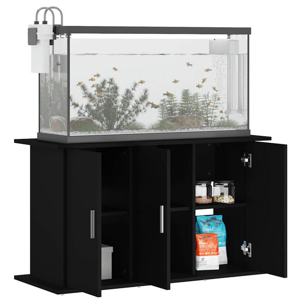 vidaXL Supporto per Acquario 101x41x58 cm in Legno Multistrato Nero