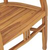 vidaXL Set da Pranzo da Giardino 7 pz in Legno Massello di Teak