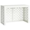 vidaXL Copertura per condizionatore d'aria Bianco 90 x 40 x 60 cm