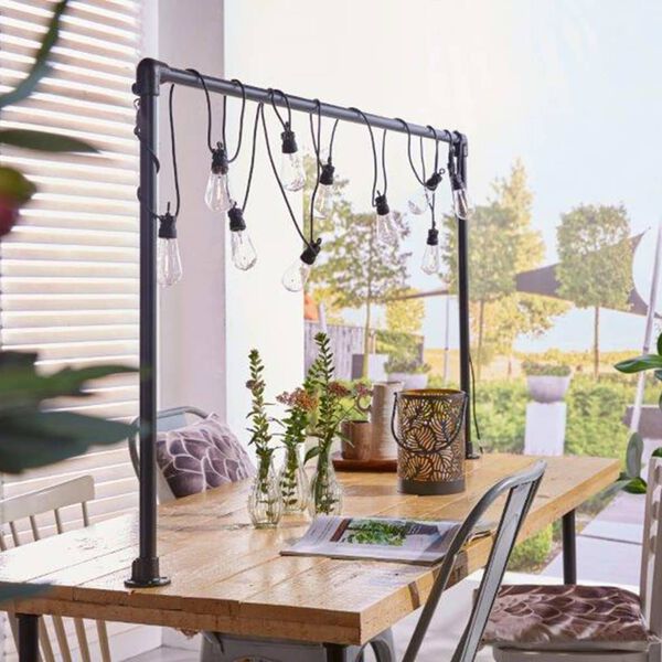 Luxform Luci per Feste da Giardino con 10 LED Hawaii