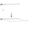 vidaXL Tenda Retrattile con 350 x 250 cm Tessuto