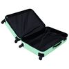 vidaXL Trolley a Custodia Rigida Menta in ABS