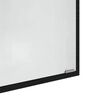 vidaXL Specchio da bagno LED con specchio Rovere nero 40 x 8.5 x 37 cm