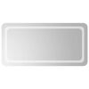 vidaXL Specchio da Bagno con Luci LED 50x100 cm