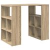 vidaXL Scrivania Rovere Sonoma 90 x 50 x 75 cm Legno multistrato