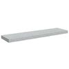 vidaXL Scaffali a Parete 4 pz Grigio Cemento 90x23,5x3,8 cm in MDF