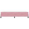 vidaXL Letto a molle con materasso Rosa 80 x 200 cm Tessuto