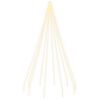 vidaXL Ghirlande luminose per alberi di Natale 500 LED Bianco caldo