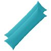 vidaXL Federa 2 pcs HEERLEN Turchese 40 x 145 cm Poliestere