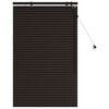 vidaXL Tenda Veneziana Marrone Scuro 70 x 130 cm 35 mm