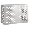 vidaXL Copertura per condizionatore d'aria Argento 100 x 50 x 70 cm