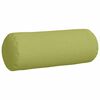 vidaXL Cuscini a rullo 2 pcs Verde chiaro Ø 25 x 70 cm Tessuto