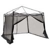vidaXL Tenda interna Grigio e arancione 303 x 303 x 196 cm taffet&agrave;