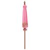 vidaXL Parasol Balinese Rosa 215 x 215 x 260 cm