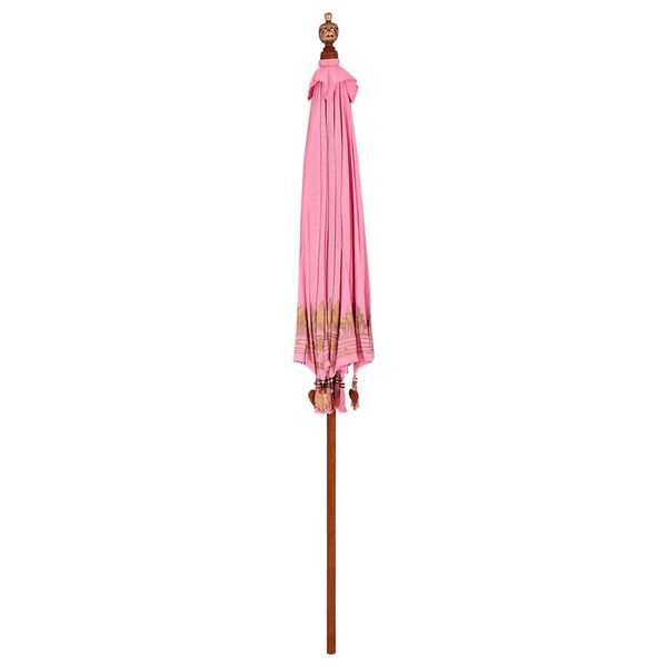 vidaXL Parasol Balinese Rosa 215 x 215 x 260 cm