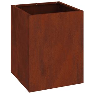vidaXL Vaso da giardino Ruggine 32 x 32 x 40 cm