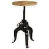 vidaXL Tavolo da Bar in Legno Massello di Mango 60x(76-110) cm